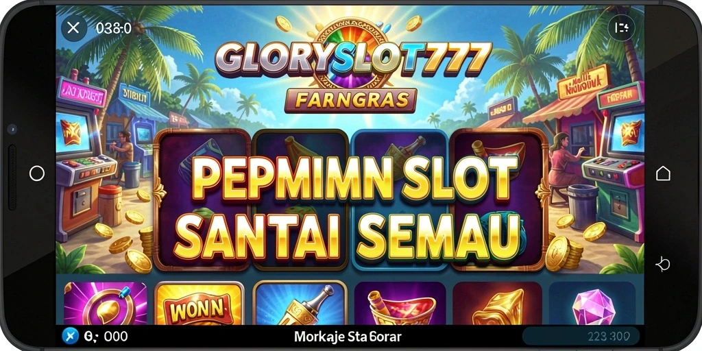 Tampilan menarik dari gameplay <strong>GLORYSLOT777</strong> yang penuh warna.