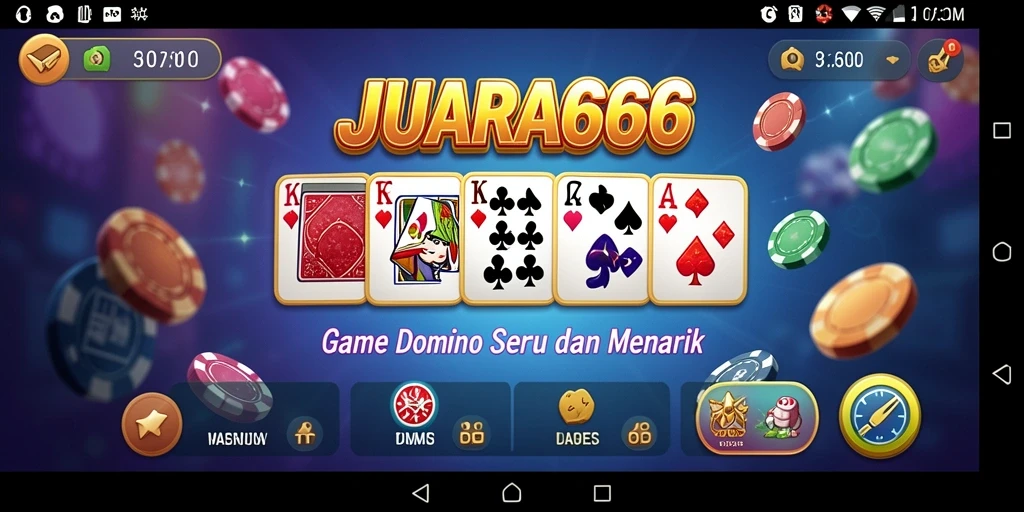 Tampilan gameplay JUARA666 yang seru dan interaktif.